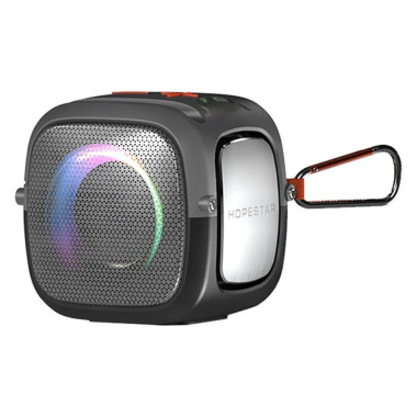 Колонка Hopestar Outdoor PartyOne mini Bluetooth LED сірий (RZN-23103259)