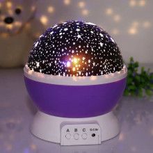 Нічник-проектор зоряне небо Star Master Dream фіолетовий (RZN-23093982)