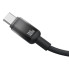 Кабель USB/Type-C 1 м Baseus Discolor 100 Вт чорний (RZN-23102923)