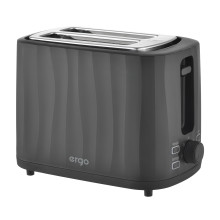 Тостер Ergo GT-7050 780 Вт 2 відділення чорний (RZN-23105822) Тостер Ergo GT-7050 780 Вт 2 відділення чорний (RZN-23105822)