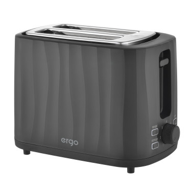 Тостер Ergo GT-7050 780 Вт 2 відділення чорний (RZN-23105822)