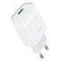 Зарядний блок живлення USB HOCO C72Q Glorious Single Port 18 W білий (RZN-23102319)