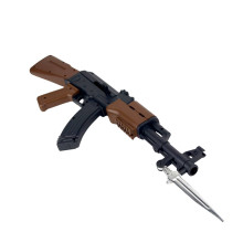 Дитячий автомат 1033-1 зі штиком пластикові кульки 45 см чорний з коричневим (RZN-23104603)