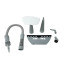 Пароочисник ручний Steam Cleaner DF-958 1000 Вт білий (RZN-23101658)
