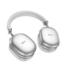 Навушники бездротові накладні HOCO W35 Max Auspicious ANC Bluetooth сріблястий (RZN-23103281)