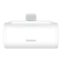 Універсальна мобільна батарея 5000 mAh Baseus Compact Type-C Edition 20 W повербанк білий (RZN-23104828)