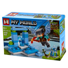 Конструктор Minecraft MG1201-8 My World 49 деталей (RZN-23103610) Конструктор Minecraft MG1201-8 My World 49 деталей (RZN-23103610)