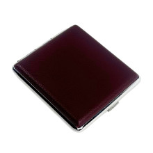 Портсигар 2-12 на 18 сигарет шкірзам коричневий (RZN-23099783)