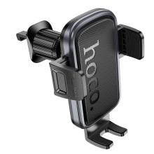 Тримач для гаджетів на дефлектор Hoco H78 Vista пластик чорний (RZN-23104495)