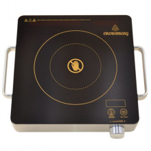 Настільна електроплита інфрачервона 1 конфорка Crownberg CB-1325 2000 Вт чорний зі сріблястим (RZN-23103129) Настільна електроплита інфрачервона 1 конфорка Crownberg CB-1325 2000 Вт чорний зі сріблястим (RZN-23103129)