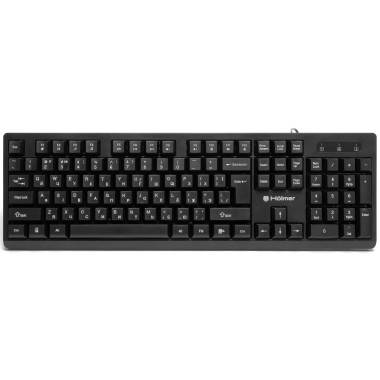 Клавіатура дротова Hölmer K-02OF чорний (RZN-23105699)