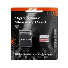 Карта пам'яті 64 GB Kootion МicroSDXC UHS-I Сlass 10 з адаптером червоний з білим (RZN-23105785) Карта пам'яті 64 GB Kootion МicroSDXC UHS-I Сlass 10 з адаптером червоний з білим (RZN-23105785)