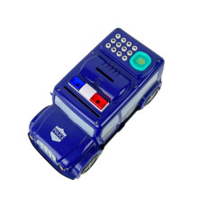 Скарбничка-сейф Машина Money Transporter UKC 30 х 15 см електронна з кодовим замком та відбитком пальця синій (RZN-23101242)