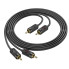 Аудiокабель 2хRCA/2xRCA 1.5 м HOCO UPA29 чорний (RZN-23098792)