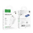 Зарядний блок живлення 2хType-C+USB HOCO C126A Pure 40 W 12 V 1.67 A білий (RZN-23102305)