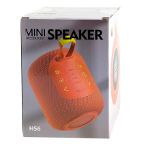 Колонка портативна HOPESTAR H56 Bluetooth LED помаранчевий (RZN-23102862)