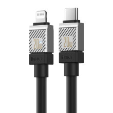 Кабель Type-C/Apple Lightning 2 м Baseus CoolPlay 20 Вт чорний (RZN-23104840)