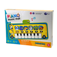 Дитячий килимок ігровий розвивальний Piano Music Mat 757-05 музичний 100 х 40 см різнобарвний (RZN-23102153)