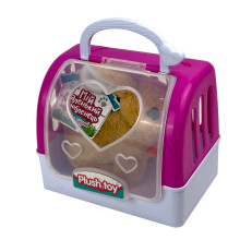 Інтерактивна іграшка Кролик в переносці CH6010 зі звуковими ефектами 16 см бежевий (RZN-23103738) Інтерактивна іграшка Кролик в переносці CH6010 зі звуковими ефектами 16 см бежевий (RZN-23103738)