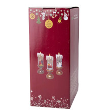 Нічник музичний новорічний LED Свічка HC-G032 USB від батарейок 10 х 10 х 30 см різнобарвний (RZN-23103720) Нічник музичний новорічний LED Свічка HC-G032 USB від батарейок 10 х 10 х 30 см різнобарвний (RZN-23103720)