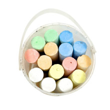 Крейда кольорова 15 шт JAMBO 053Т кругла 6 кольорів (RZN-23102649) Крейда кольорова 15 шт JAMBO 053Т кругла 6 кольорів (RZN-23102649)