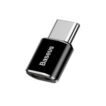 Перехідник microUSB F/Type-C M Baseus чорний (RZN-23103428)