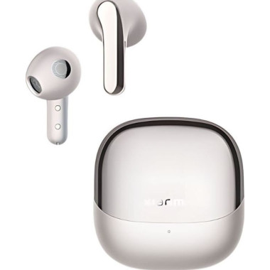 Навушники бездротові вкладки Xiaomi Buds 5 Bluetooth сріблястий (RZN-23105772)