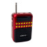 Радіоприймач BKK B872 USB MP3 червоний з чорним (RZN-23092793)