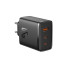 Зарядний блок живлення 2хType-C+USB Baseus Cube Pro Fast 65 W 5 V 3 A чорний (RZN-23105728)