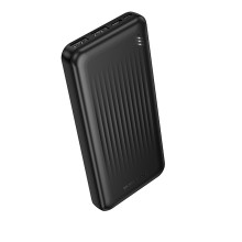 Універсальна мобільна батарея 10000 mAh BOROFONE BJ78 Clever 10 W повербанк чорний (RZN-23105478)