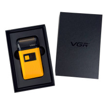 Електробритва шейвер VGR V-357 водонепроникна з дисплеєм помаранчевий (RZN-23104681)