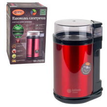 Кавомолка ножова роторна BITEK BT-7101R 1200 Вт 300 г червоний (RZN-23102736) Кавомолка ножова роторна BITEK BT-7101R 1200 Вт 300 г червоний (RZN-23102736)