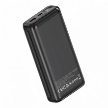 Універсальна мобільна батарея 20000 mAh XO PB309 22.5 W повербанк з дисплеєм чорний (RZN-23105648)