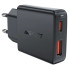Зарядний блок живлення Type-C+USB ACEFAST A69 GaN 30 W 12 V 2.5 A чорний (RZN-23105889)