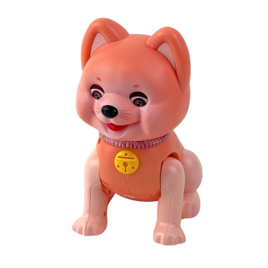 Інтерактивна іграшка Цуценя PL-724-13 зі звуковими та світловими ефектами 16 см коричневий (RZN-23104378)