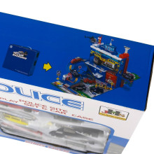 Іграшковий набір Гараж Police 566-14 3 поверхи блакитний (RZN-23103633)