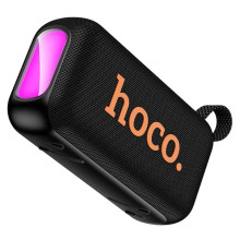 Колонка портативна HOCO HC32 Smart Bluetooth LED FM чорний (RZN-23105784)