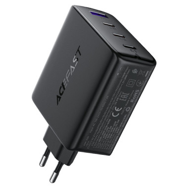 Зарядний блок живлення 3хType-C+USB ACEFAST A94 GaN 100 W 20 V 5 A чорний (RZN-23104848)