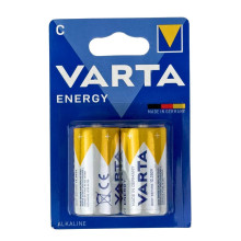 Батарейка циліндрична (бочонок) С VARTA Energy LR14 лужна (RZN-23102671) Батарейка циліндрична (бочонок) С VARTA Energy LR14 лужна (RZN-23102671)