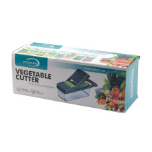 Овочерізка Vegetable Cutter 3355 24 см пластик сірий з зеленим (RZN-23105840) Овочерізка Vegetable Cutter 3355 24 см пластик сірий з зеленим (RZN-23105840)