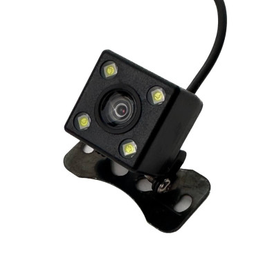 Камера заднього огляду для автомобіля SmartTech A101 LED підсвітка чорний (RZN-23096281)