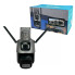 Камера відеоспостереження WIFI Dual Lens Zoom iCSee вулична поворотна з мікрофоном сірий (RZN-23095881)