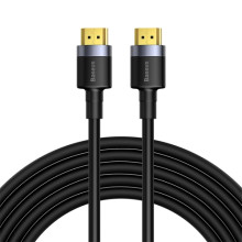 Кабель HDMI/HDMI 5 м Baseus Cafule 4K Adapter Cable чорний (RZN-23104525)