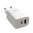 Зарядний пристрій з кабелем USB+Type-C/Type-C 1 м XO CE29 20 W білий (RZN-23106381)