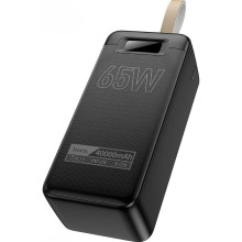 Універсальна мобільна батарея 40000 mAh Hoco DB82 Aquila 65 W повербанк з дисплеєм чорний (RZN-23104409)