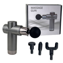 Масажер портативний Fascial Gun RF-723X перкусійний сірий (RZN-23102456) Масажер портативний Fascial Gun RF-723X перкусійний сірий (RZN-23102456)