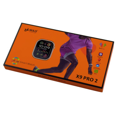 Смарт-годинник W&O X9 Pro 2 215 mАг Pink (RZN-23103321)