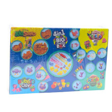Набір творчості пластилін та тісто для ліплення 24 кольори Danko Toys BCRB-01-01U застигаючий (RZN-23104967)