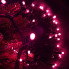 Світлодіодна гірлянда-нитка вулична чорний дріт 100 LED Euro Led ліхтарики біле мерехтіння 10 м рожевий (RZN-23092363)