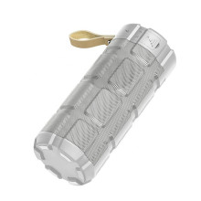 Колонка портативна HOCO HC7 Pleasant Bluetooth LED FM сірий (RZN-23102857)